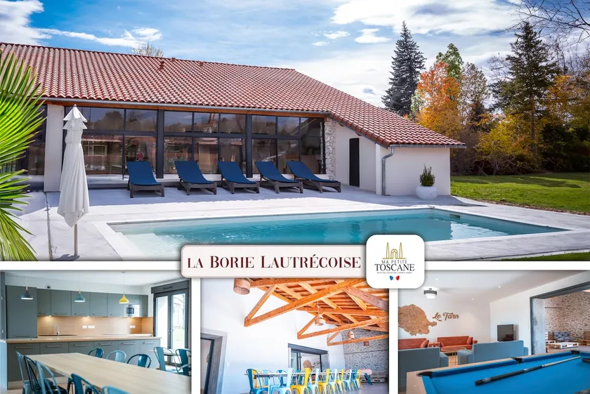 La Borie Lautrecoise - 26 pers - Piscine chauffée & Clim - Image 1