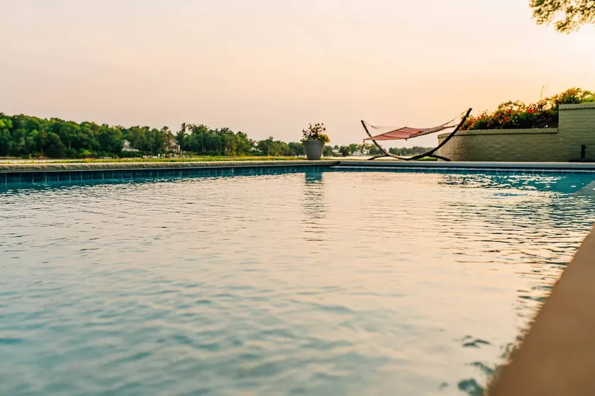 Irvington Waterfront: Pool, Dock & Sunset Views - Image 1
