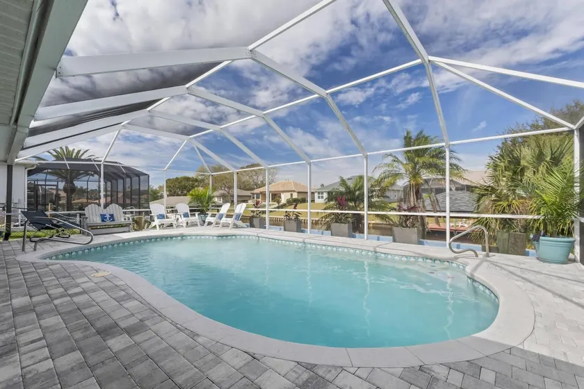 Waterfront Home with Pool,  Hot Tub, Dock, Game Room & 10 minutes to the Beach - Image 1