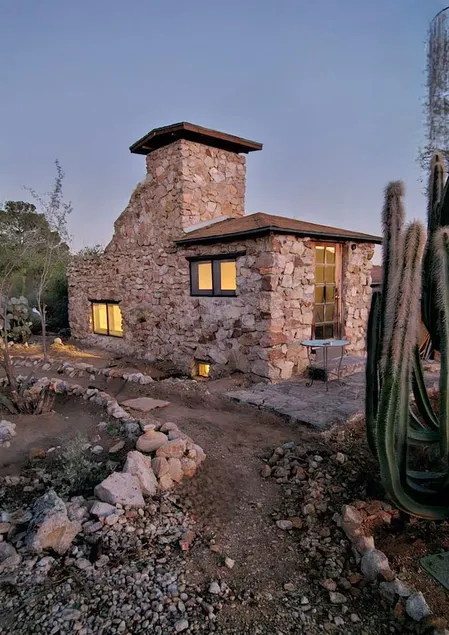 Desert Experience Historic Stone Cabin Small 2Beds - Image 1