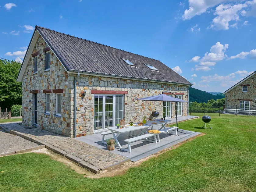 Ardennes group house with fireplace and garden - Image 1