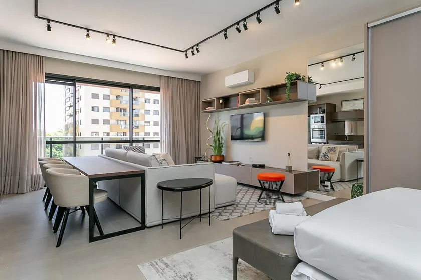 Modern studio with balcony - Image 1