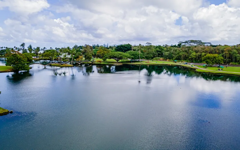 Hilo Lagoon Centre 814 2 King BR 2BA AC Ocean View - Image 1