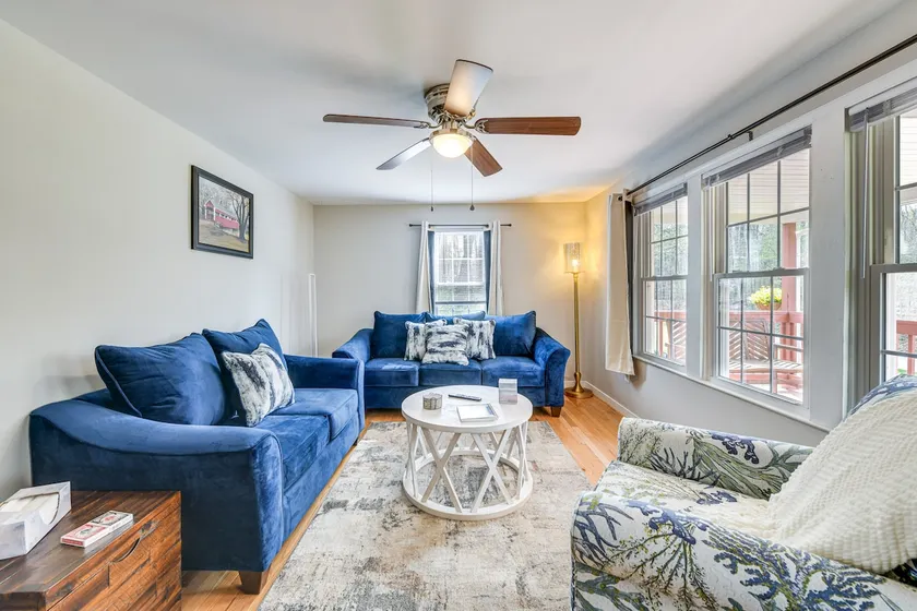 Toano Home w/ Screened Porch: Steps to Lake! - Image 1