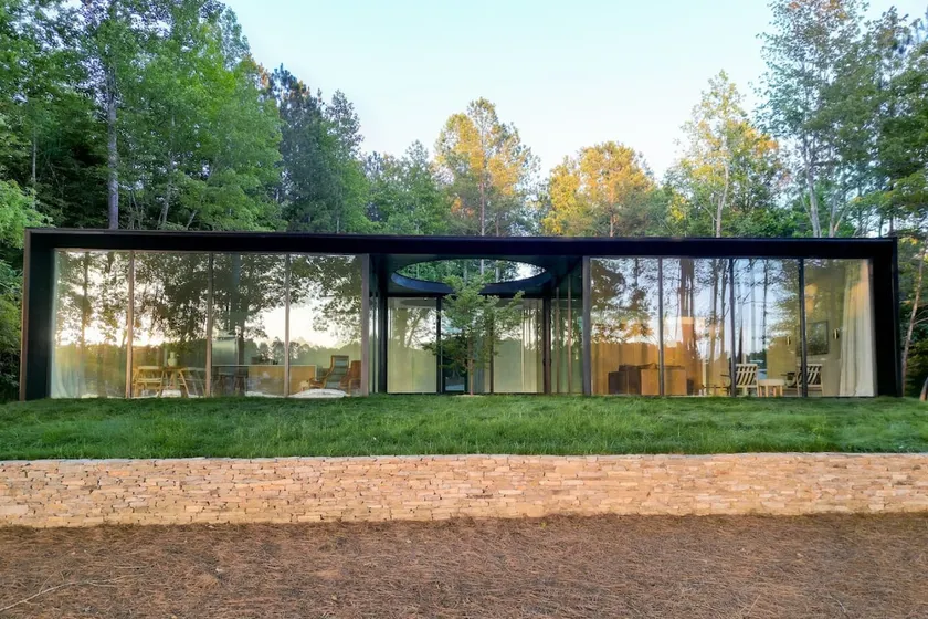 Lake Gaston Glass House | Private Dock, EV Charger - Image 1