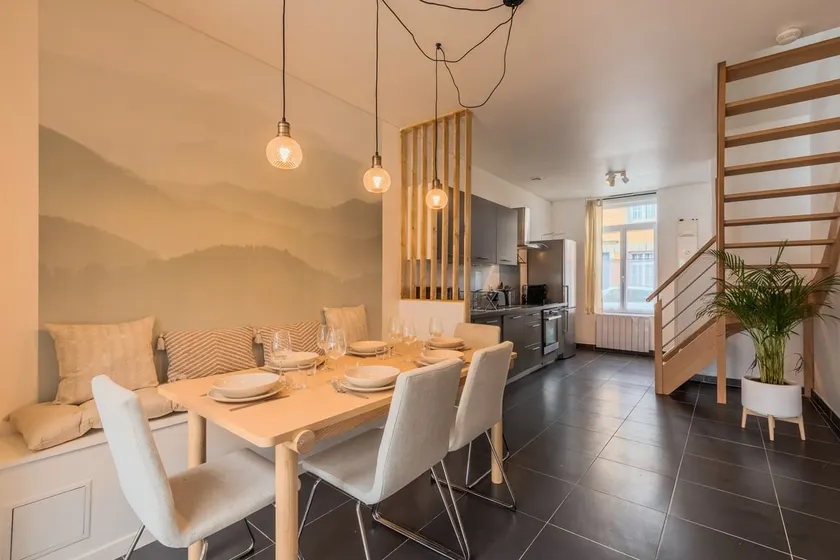 3 bedroom house with garden, near tram - Image 1