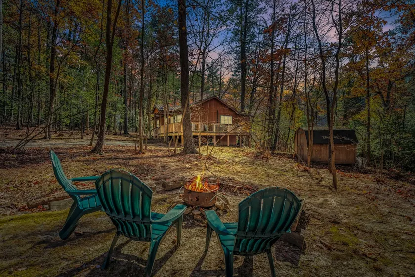 Cabin at Sleepy Creek - Creek Access, Wifi, Pet Friendly, Fire Pit, Charcoal Grill, Screen Porch, Wood Stove, Deck, Family Friendly - Image 1