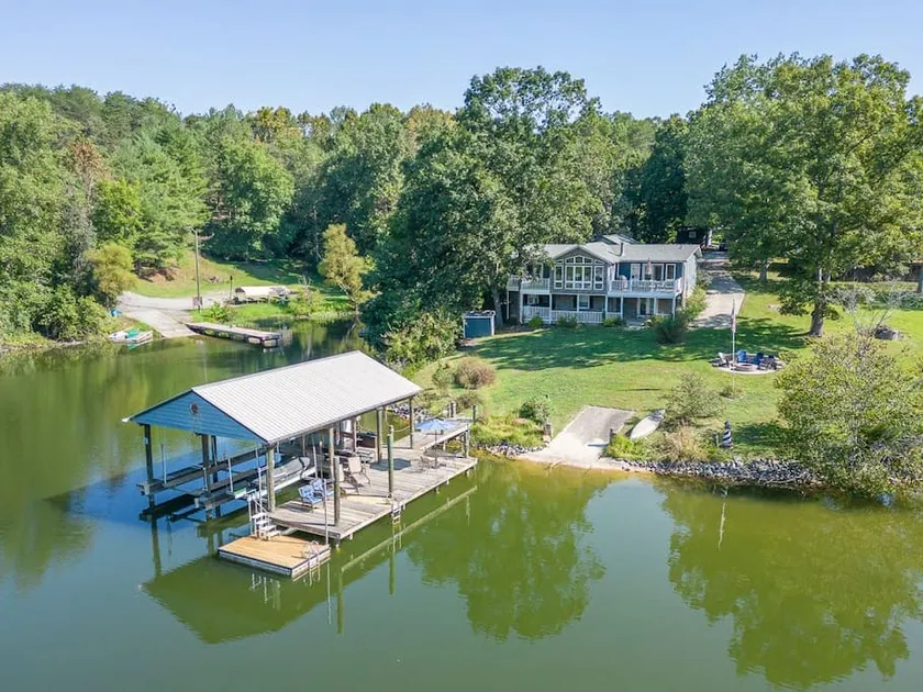 Lakefront Retreat w/ Game Room, Hot Tub, and Gym! - Image 1