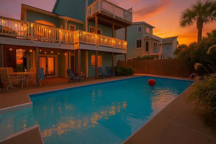 Walk-to-Beach Home with Private Pool, Pet-Friendly - Image 1
