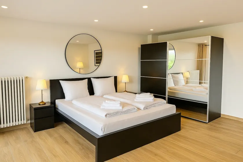 Alpine panorama: modern apartment with mountain views - Image 1