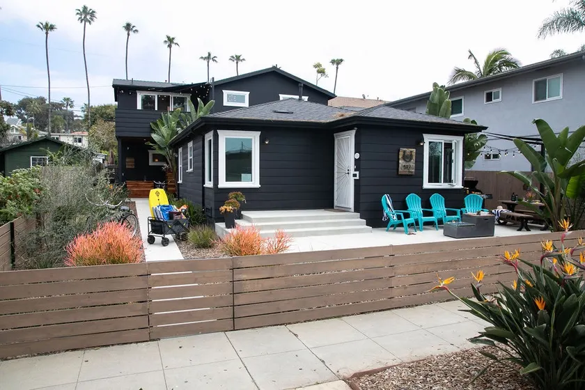 Industrial-Inspired 2-Story California Beach House - Image 1