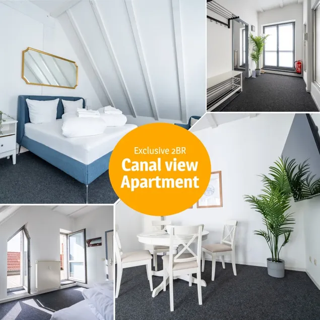 Bright 2-room apartment with roof terrace - Image 1