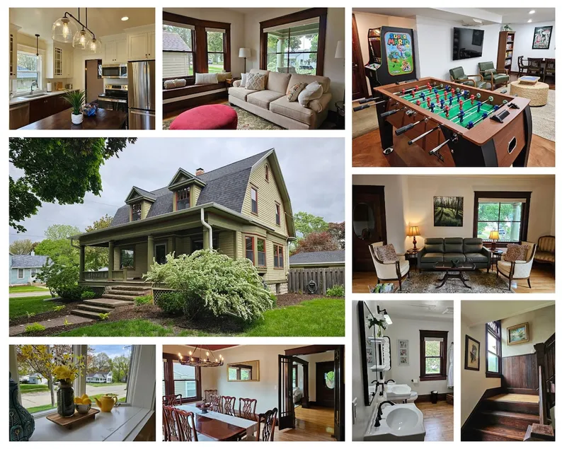Historic home in downtown De Pere, sleeps 10 - Image 1