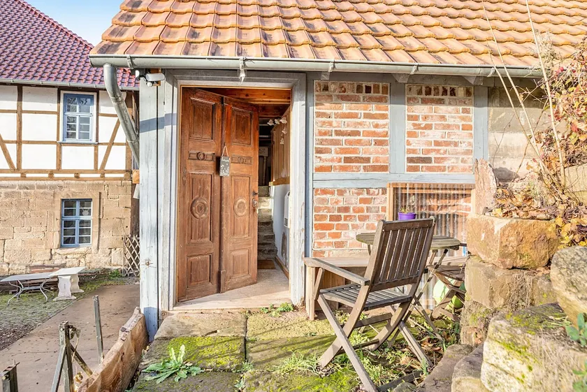 Casa vacanze 'Tiny House An Der Werra' con terrazza privata, Wi-Fi e aria condizionata - Image 1