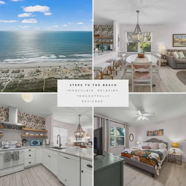 Updated! Beautiful Decor! Walk to Beach & Eats - Image 1