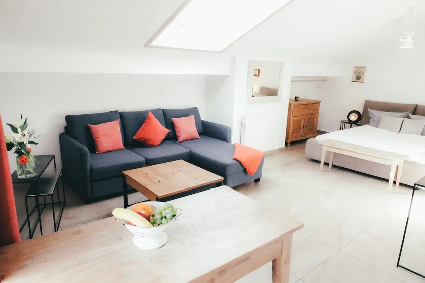 Studio Apartment with Castle view · Balcony - Image 1