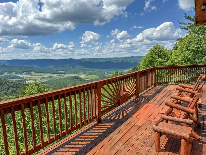 Cloud 9- Log Cabin, Stunning View, Luxury Hot Tub - Image 1