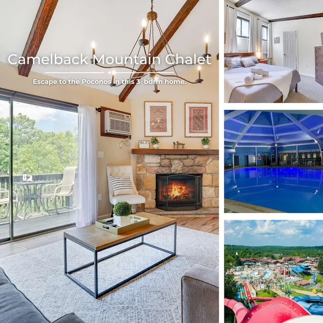 Pocono Mountain Chalet | 5 Min to Waterpark | Pool - Image 1
