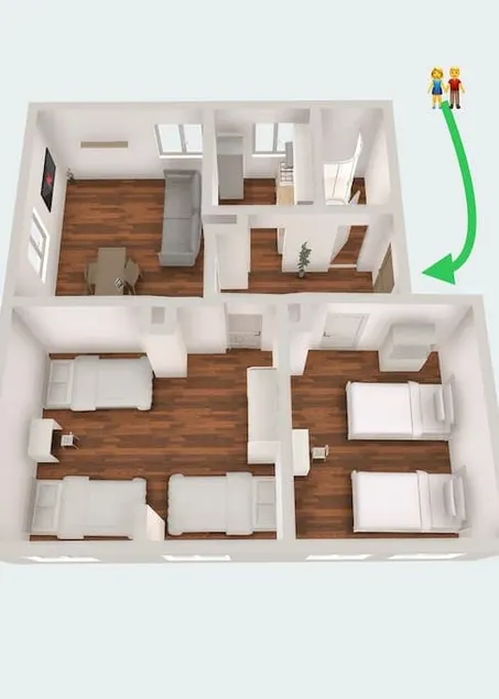 Complete All Inclusive Apartment+Netflix - Image 1