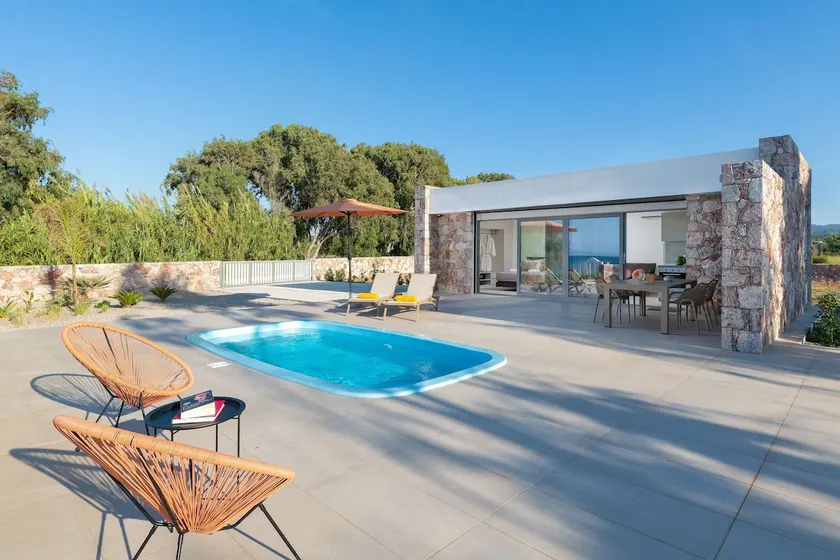 KYRA beachfront house in Theologos Rhodes - Image 1