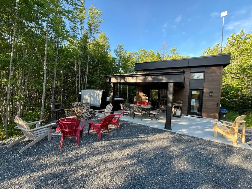 Cottage on the Pic-Bois Trails | Hot tub - Image 1