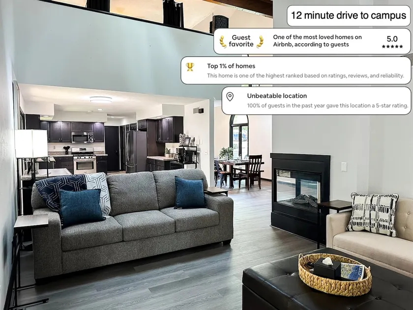 3Kings|6Beds|Games|Deck|FirePit|Sleeps10 - Image 1