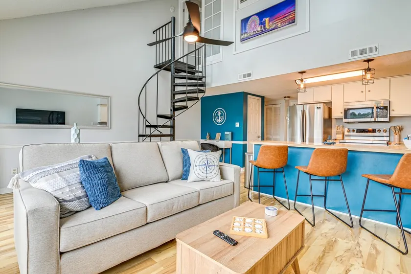 2 Mi to Surfside Beach: Coastal Escape w/ Balcony! - Image 1