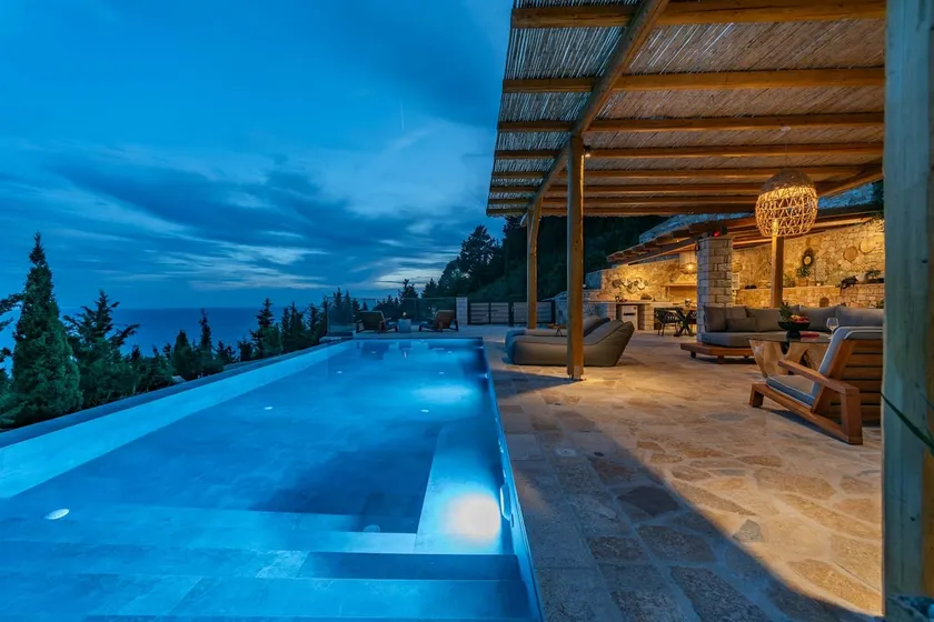 Infinity Pool Paradise with Panoramic Ionian Views - Image 1