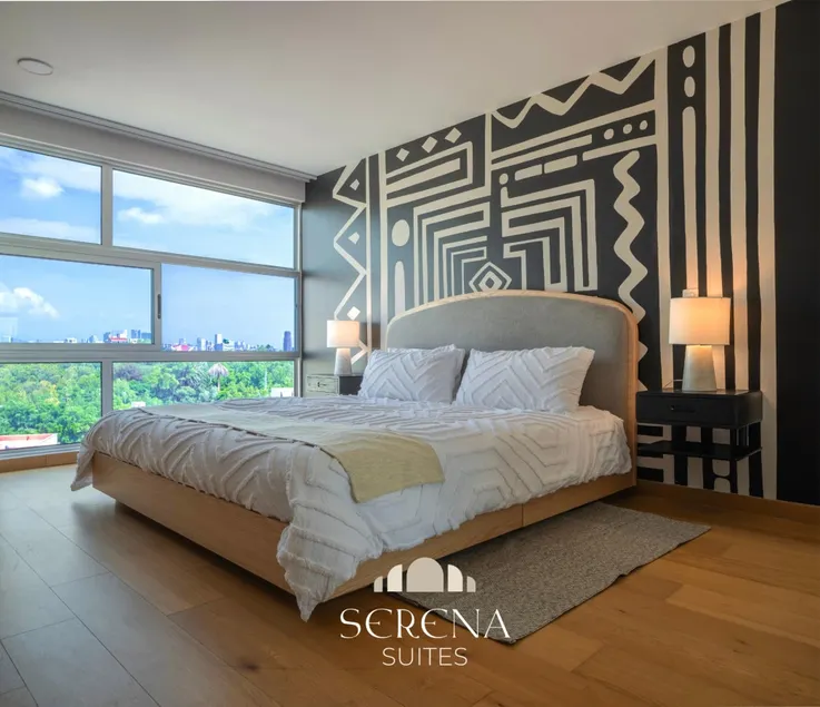 Radiant Rooftop 2BR in Central Condesa w AC & Pool - Image 1