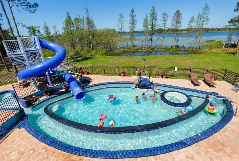 Lakefront Estate · Pool & Waterslide · Sleeps 45 - Image 1