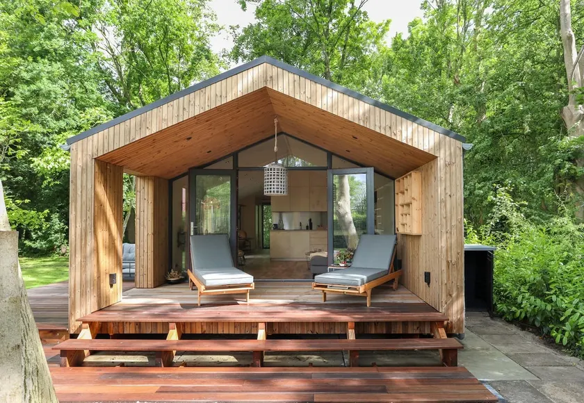 Lodge with Sauna in Countryside | Watervliet View - Image 1