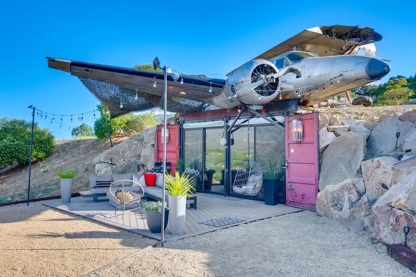 Fallbrook Airplane Home w/ Fire Pit & Mtn Views! - Image 1