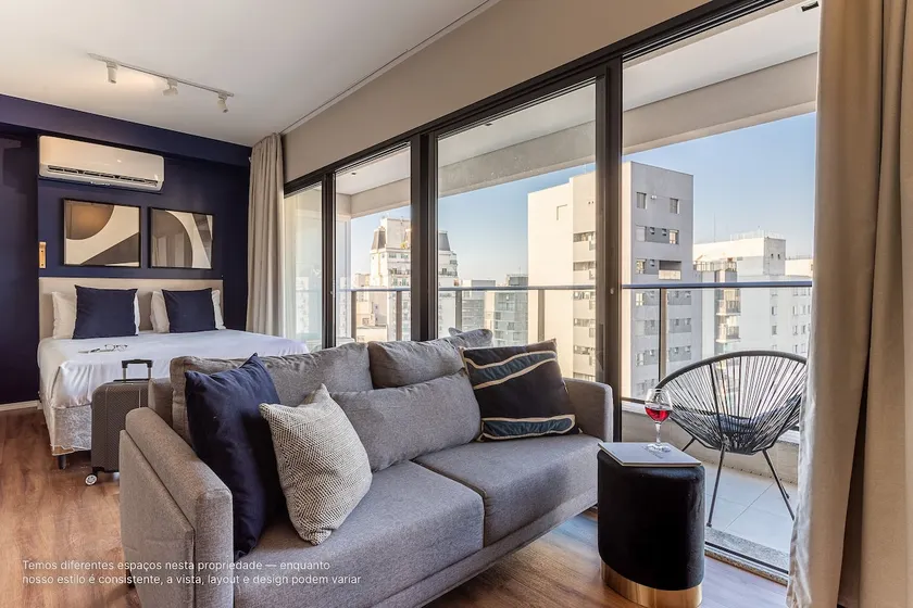 Comfort and design | Well-located studio in Z Sul - Image 1
