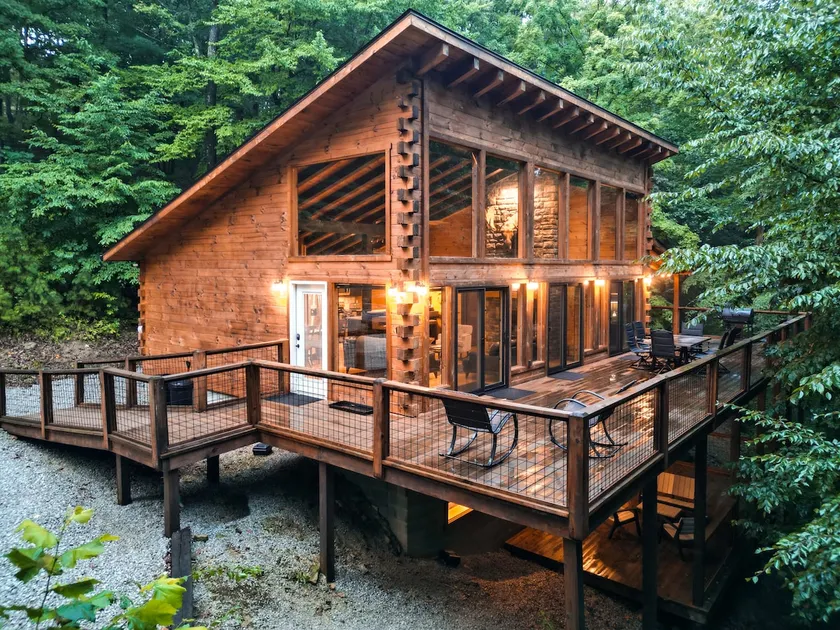 Outside Inn | Hocking Hills, Hot Tub, Views - Image 1
