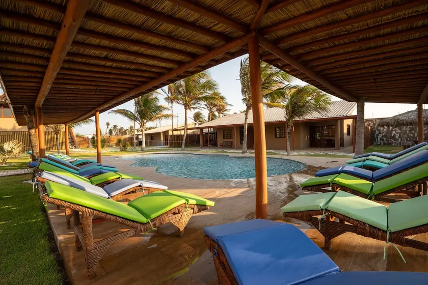 Beachfront Retreat with Pool and Garden - Image 1