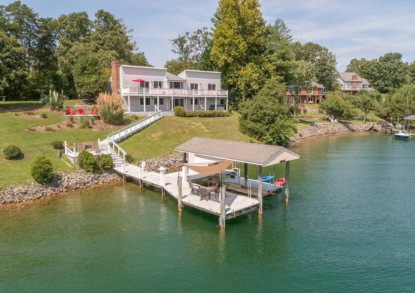 Stunning Lake Home with Private Dock, Spa, Fire Pi - Image 1