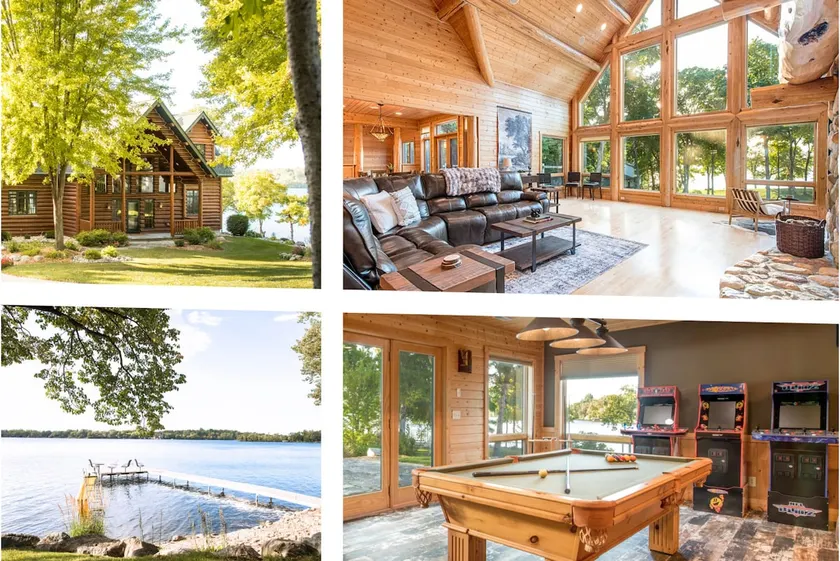 Lakefront Luxury Cabin • Dock • Beach • Game Room - Image 1
