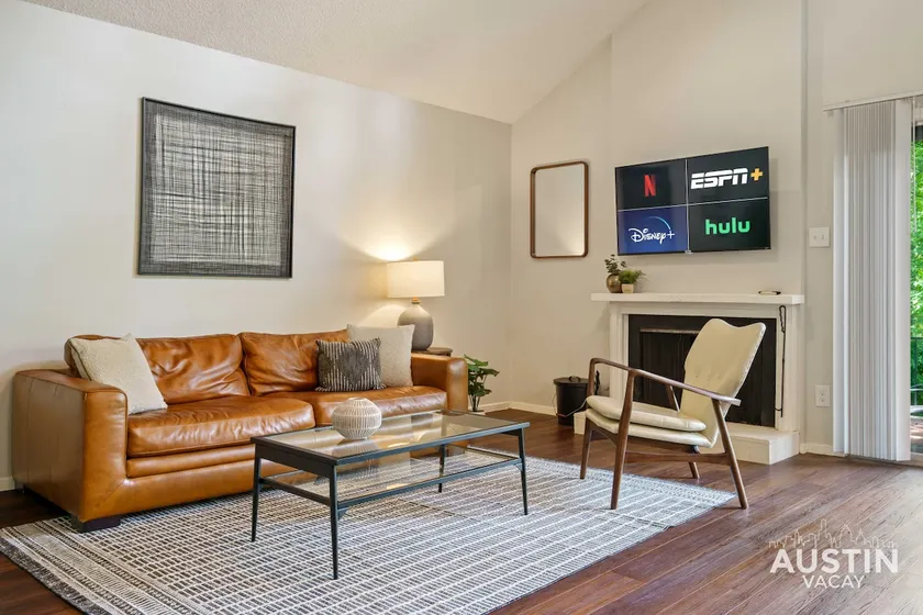 Comfortable Living in ATX with Private Deck and Office - Image 1