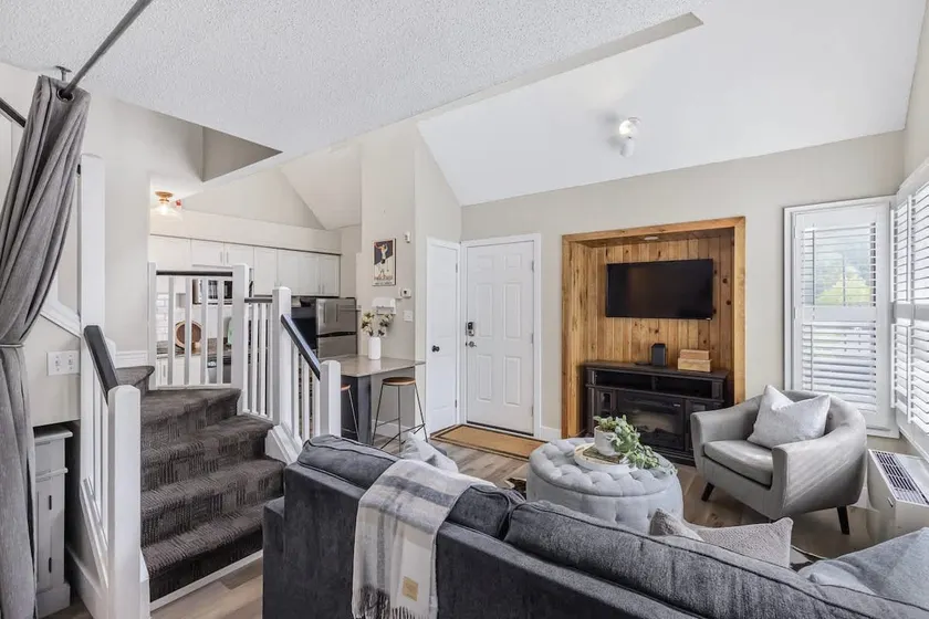 Charmant appartement avec piscine chauffée, barbecue et jacuzzi | Ski à proximité - Image 1