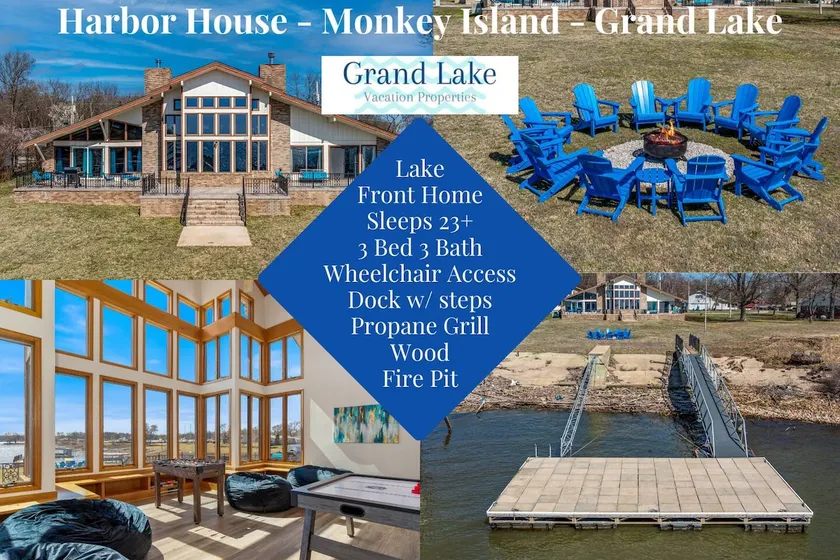 Harbor House Monkey Island, 3bd/3ba, Dock, FirePit - Image 1