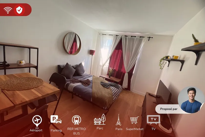 Le Petit Rosier apartment near Paris - Image 1