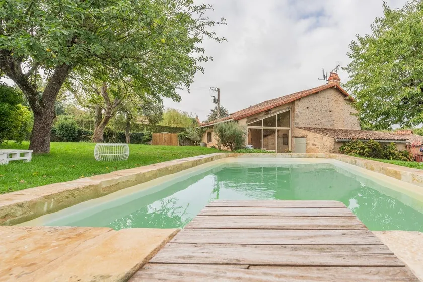 Baptresse : Grand Gite de charme avec piscine - Image 1
