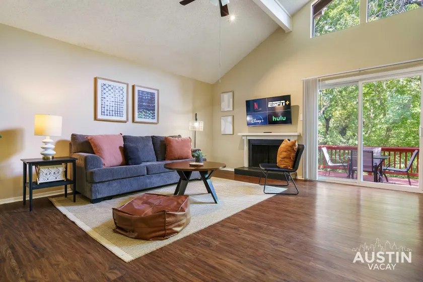 Spacious ATX Apt | Private Deck + All Essentials - Image 1
