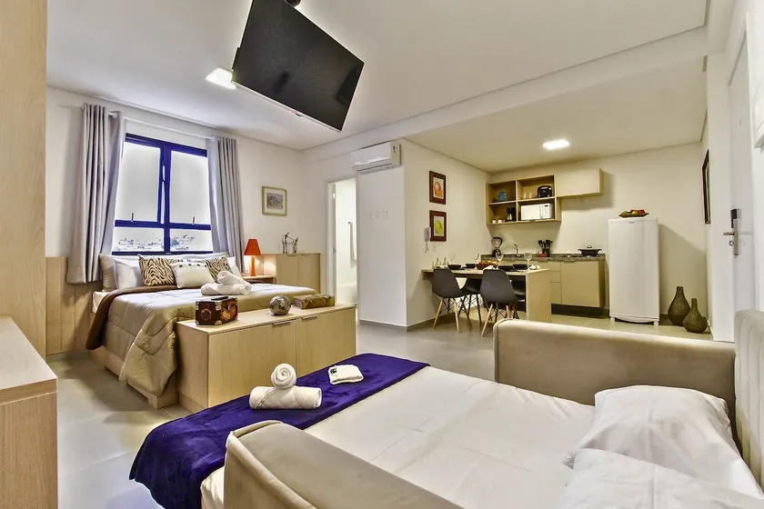 39m² SPA Apt. with Swimming Pool, Garage and Air-Conditioning in SBC - Image 1