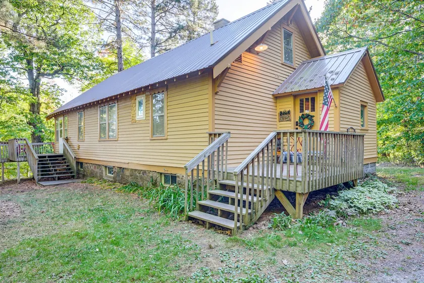 Hillside Home on 4 Wooded Acres by Sunday Lake - Image 1