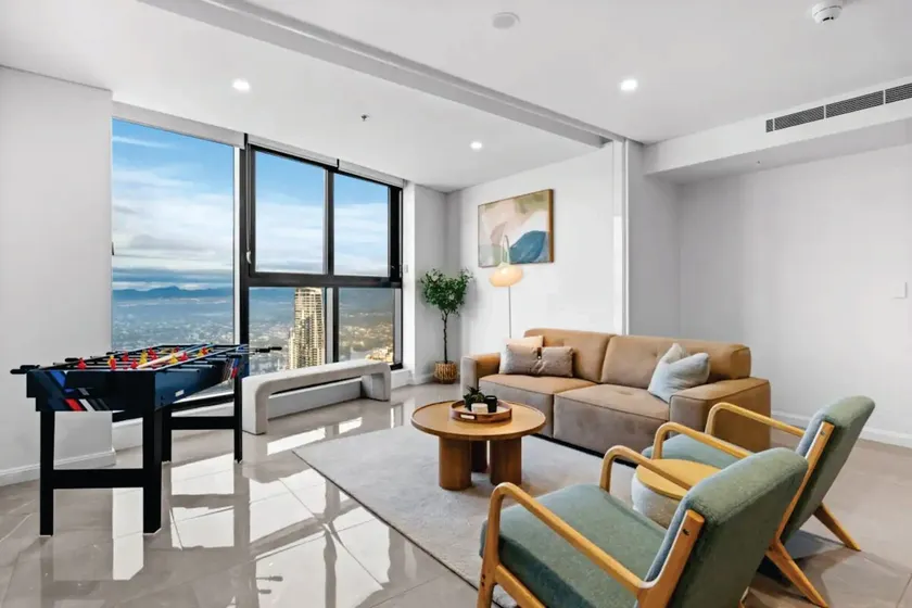 Ocean & City View | 3BR Beachside Escape Floor 62 - Image 1
