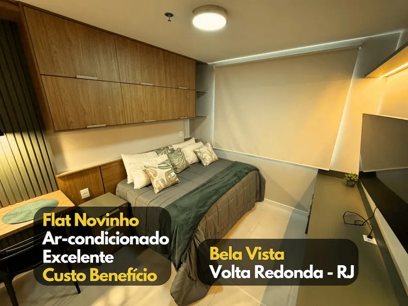 Lindo Flat1 Moderno AR Bela Vista Volta Redonda - Image 1