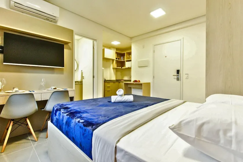 Apartment with Full Leisure Area + Wi-Fi and Air Conditioning in SBC - Image 1