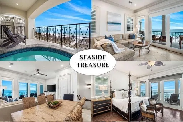 SEASIDE TREASURE- FRANGISTA BEACH! GULF FRONT! 2 bassiner! SLEEPS 8 !! - Image 1