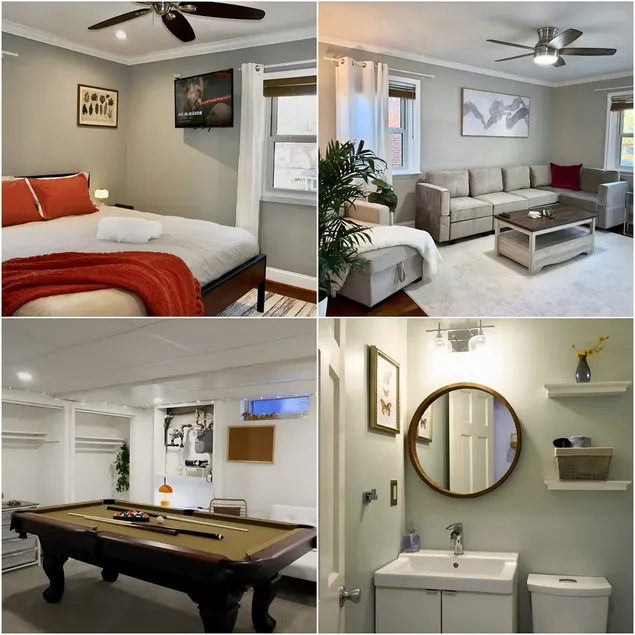 Charming Duplex in Arlington Private Parking - Image 1